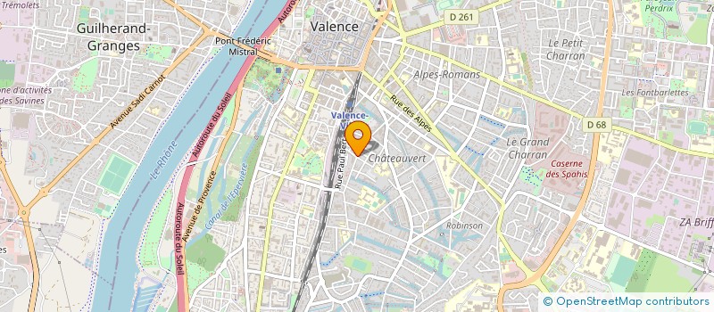 localisation de l'entreprise LA MICHE TRADITIONNELLE  VALENCE