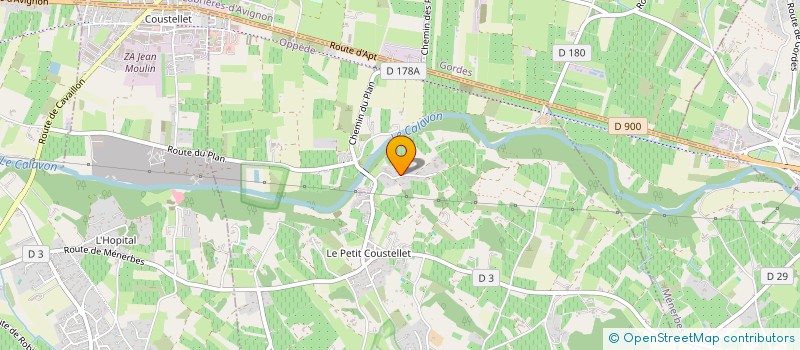 localisation de l'entreprise LA MICHELINE  OPPEDE