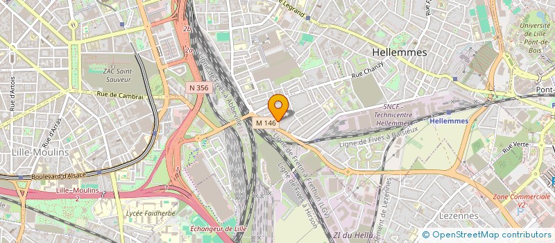localisation de l'entreprise LA MICRO BRASSERIE DU VIEUX LILLE à LILLE