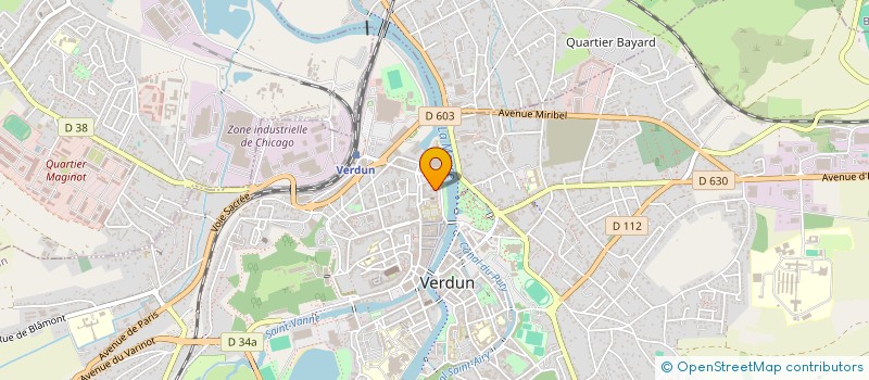 localisation de l'entreprise LA MICRO INFORMAT POUR TOUS à VERDUN