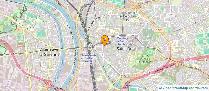 localisation de l'entreprise LA MICRO INFORMATIQUE INDUSTRIELLE à SAINT-DENIS
