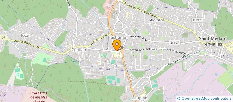 localisation de l'entreprise LA MIE 2 K'S à SAINT-MEDARD-EN-JALLES