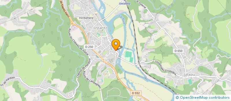 localisation de l'entreprise LA MIE BASQUE  JATXOU