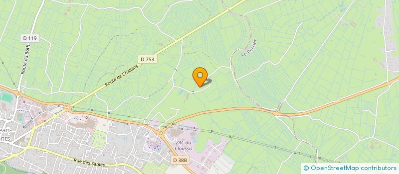 localisation de l'entreprise LA MIE BORDELAISE  SAINT-JEAN-DE-MONTS