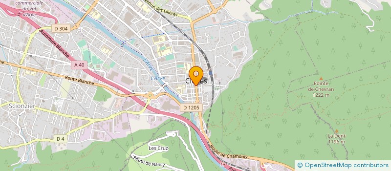 localisation de l'entreprise LA MIE CLUSINE à CLUSES