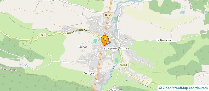 localisation de l'entreprise LA MIE CRAQUANTE à LAROQUE D'OLMES