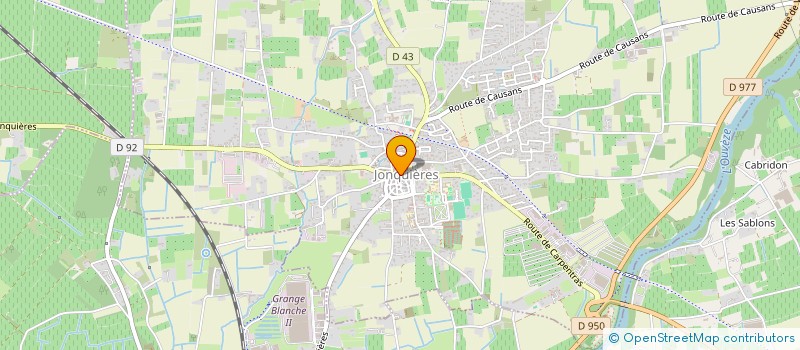 localisation de l'entreprise LA MIE D'AURE  JONQUIERES