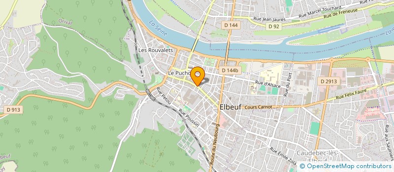 localisation de l'entreprise LA MIE D'ELBEUF à ELBEUF