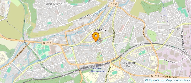 localisation de l'entreprise LA MIE D EVREUX  EVREUX