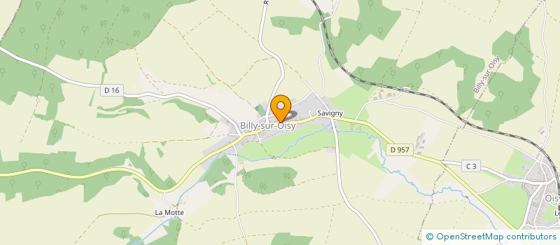 localisation de l'entreprise LA MIE DE BILLY à BILLY-SUR-OISY