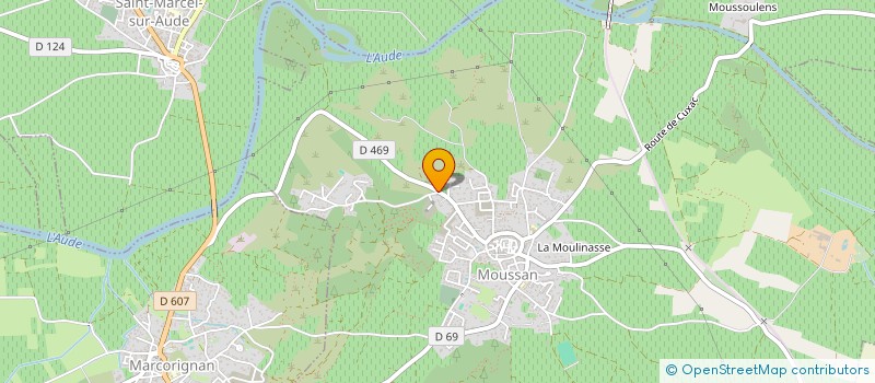 localisation de l'entreprise LA MIE DE TERRE  MOUSSAN