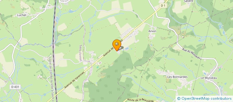 localisation de l'entreprise LA MIE DES LIVRES  SAINT-PIERRE-DE-VARENNES