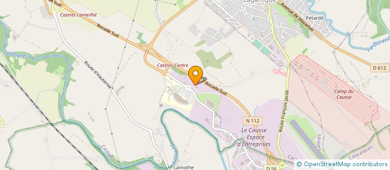 localisation de l'entreprise LA MIE DU CAUSSE à CASTRES