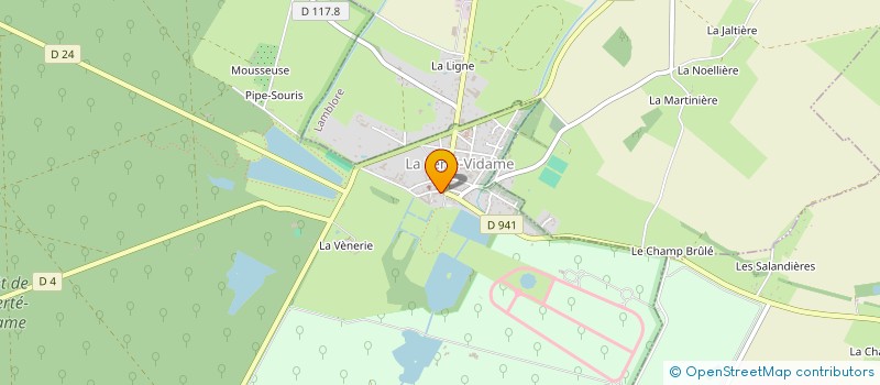 localisation de l'entreprise LA MIE DU PERCHE à LA FERTE-VIDAME