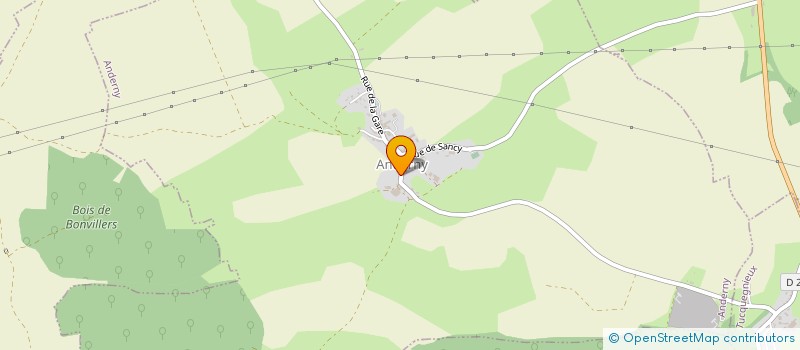 localisation de l'entreprise LA MIE DU TERROIR  ANDERNY