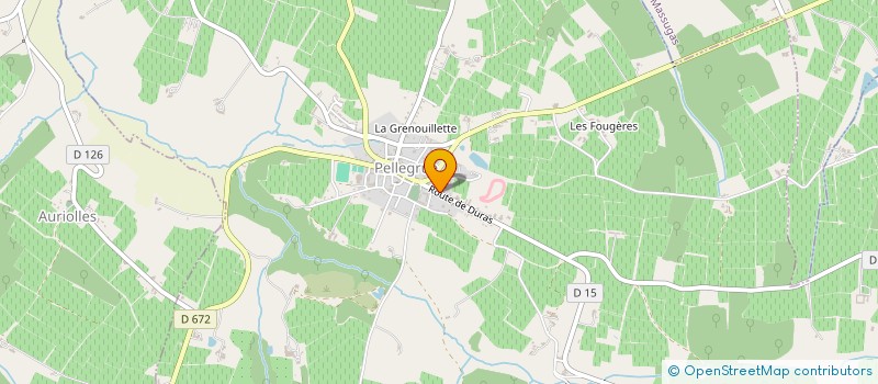 localisation de l'entreprise LA MIE FRANCE  PELLEGRUE