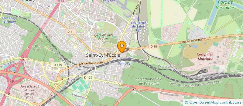 localisation de l'entreprise LA MIE GRECQUE à SAINT-CYR-L'ECOLE