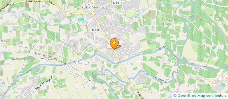 localisation de l'entreprise LA MIE GREG  AUBIGNAN