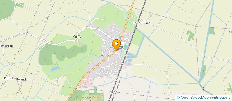 localisation de l'entreprise LA MIE NOE  DREFFEAC