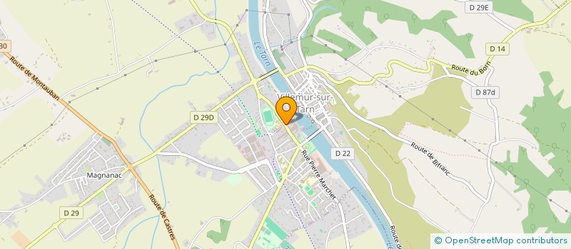 localisation de l'entreprise LA MIE OCCITANE à VILLEMUR-SUR-TARN