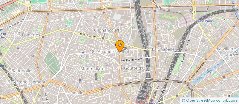 localisation de l'entreprise LA MIE PARISIENNE  PARIS