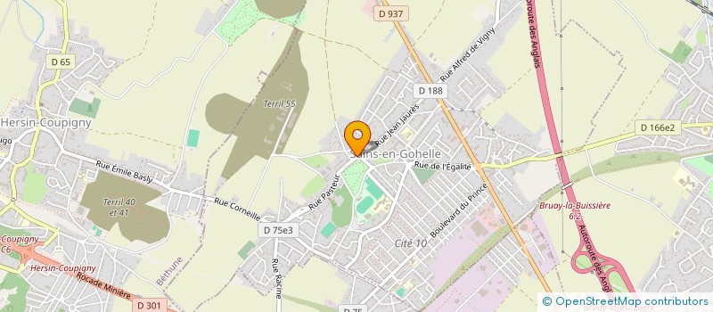 localisation de l'entreprise LA MIE PIERROT à SAINS-EN-GOHELLE