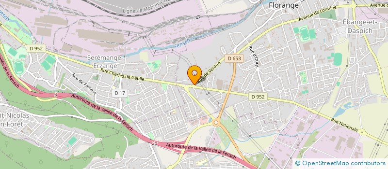 localisation de l'entreprise LA MIE QUI CHANTE à FLORANGE