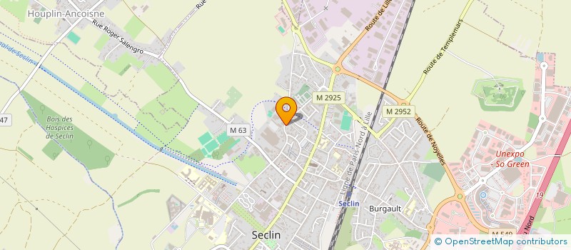 localisation de l'entreprise LA MIE SAONOISE à SECLIN