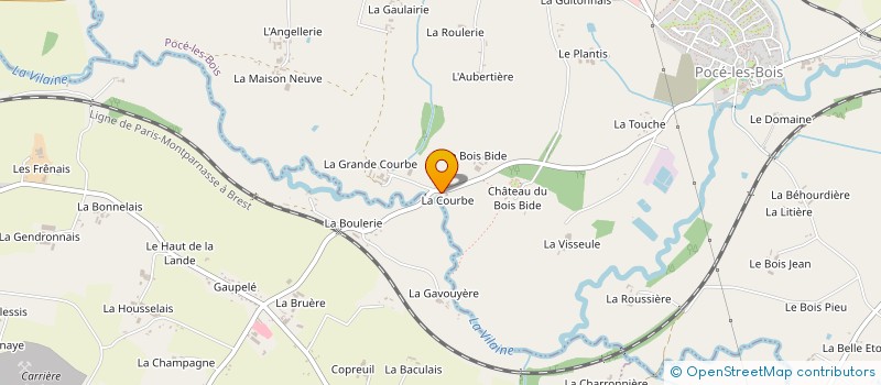 localisation de l'entreprise LA MIE SOLAIRE  POCE-LES-BOIS