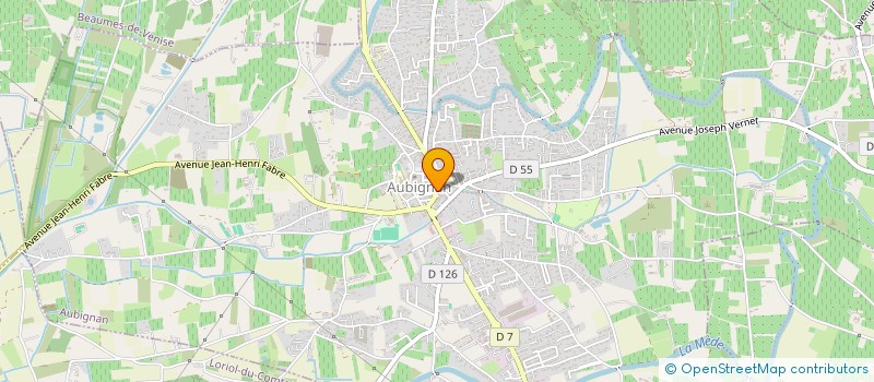 localisation de l'entreprise LA MIE SOUBEYRAND  AUBIGNAN