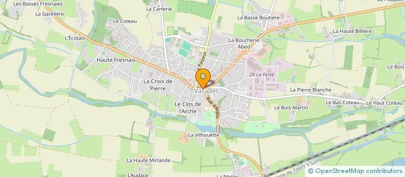 localisation de l'entreprise LA MIETTE DE PAIN à LOIREAUXENCE