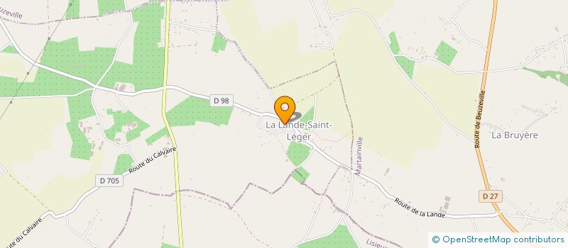 localisation de l'entreprise LA MIF  LA LANDE-SAINT-LEGER