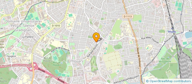 localisation de l'entreprise LA MIFA  TALENCE