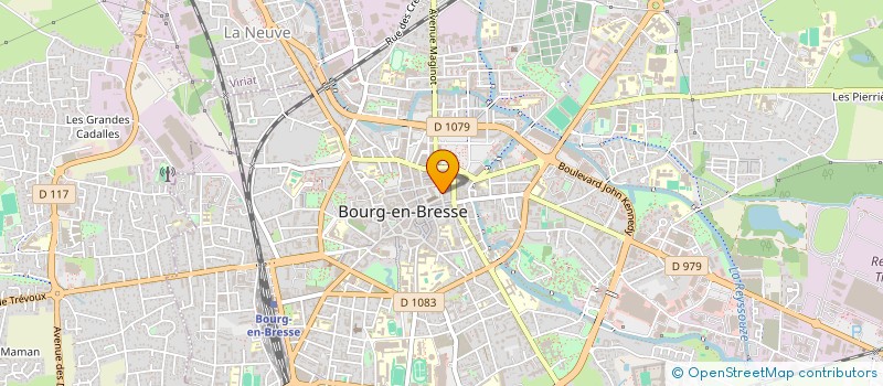 localisation de l'entreprise LA MIFA à BOURG-EN-BRESSE