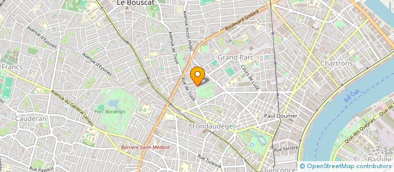 localisation de l'entreprise LA MIGNONNETTE  BORDEAUX