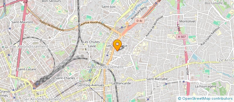 localisation de l'entreprise LA MIJOTERIE à MARSEILLE