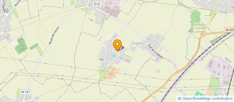 localisation de l'entreprise LA MILICE FLAMANDE  CHEMY