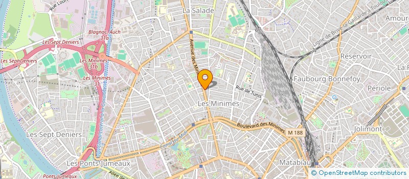 localisation de l'entreprise LA MILONGA à TOULOUSE