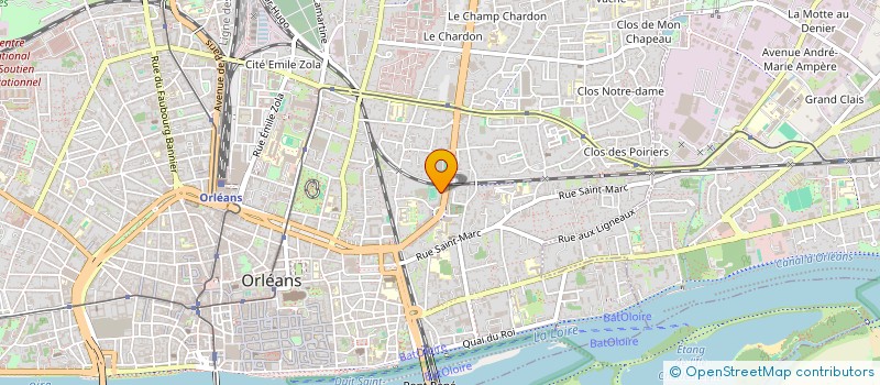 localisation de l'entreprise LA MILPA 45  ORLEANS