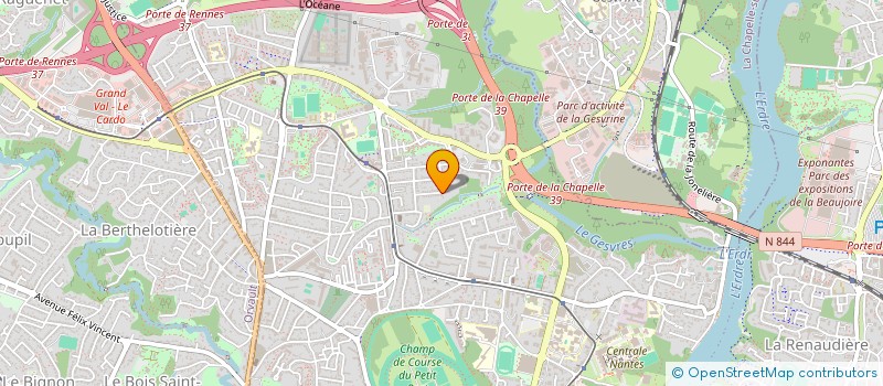 localisation de l'entreprise LA MILPA à NANTES