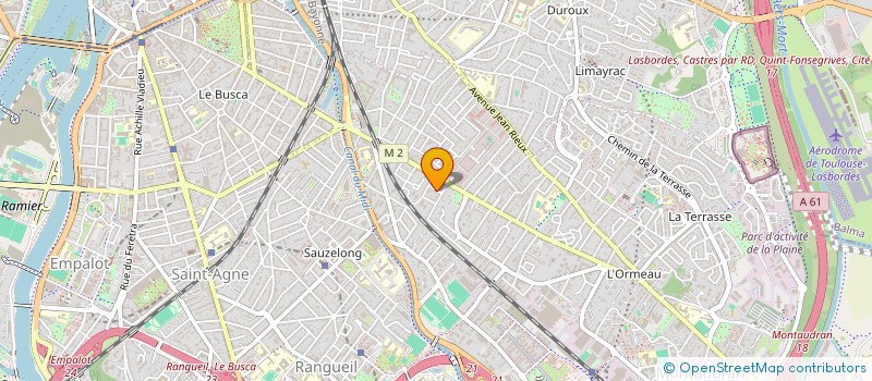 localisation de l'entreprise LA MILPA INSERTION à TOULOUSE