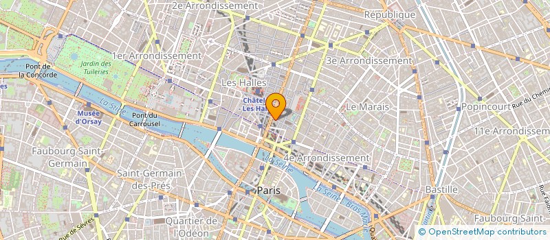 localisation de l'entreprise LA MIMI FACTORY  PARIS