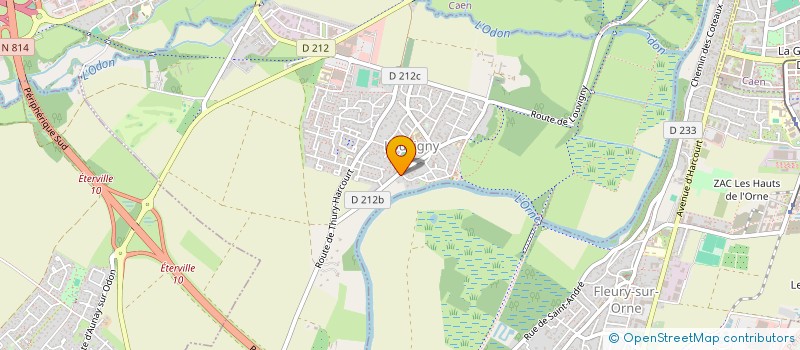 localisation de l'entreprise LA MINE  LOUVIGNY