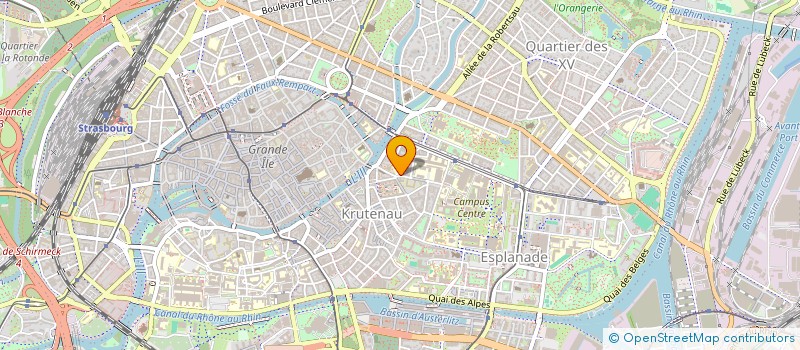 localisation de l'entreprise LA MINE DES ARTS DECO à STRASBOURG