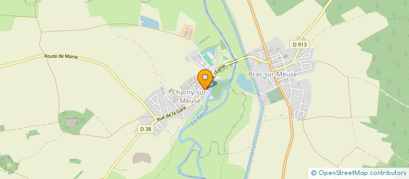 localisation de l'entreprise LA MINETTE à CHARNY-SUR-MEUSE