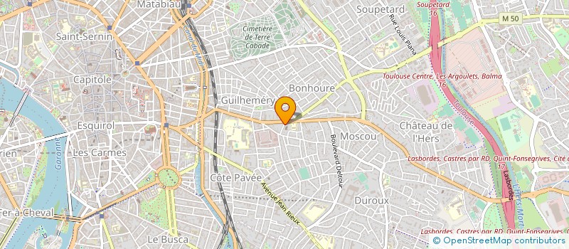localisation de l'entreprise LA MINEUR 31  TOULOUSE