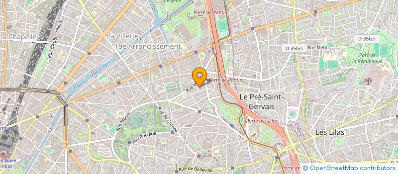 localisation de l'entreprise LA MINI BOUTIQUE  PARIS