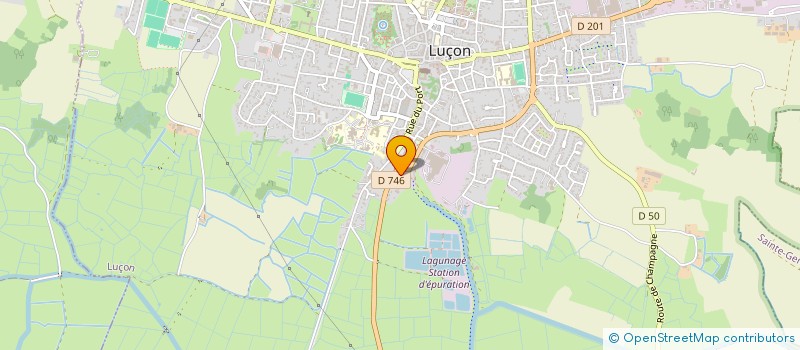 localisation de l'entreprise LA MINOTERIE à LUCON
