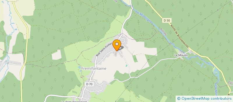 localisation de l'entreprise LA MINOTERIE  FREMIFONTAINE