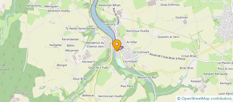 localisation de l'entreprise LA MINOTERIE DE PENZE  TAULE